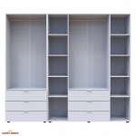 Шафа Дорос Гелар білий 6 дверна 232,5 см 2