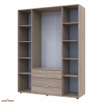 Шафа для одягу Дорос Гелар дуб сонома 4-х дверна 155 см 3