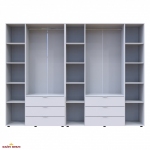 Шафа Дорос Гелар білий 7 дверна 271,2 см 2