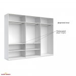 Шафа 6дв Міромарк Рамона 6 дверна дуб крафт 275 см 4