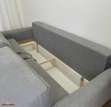 Диван розкладний єврокнижка Бейліс Меблі Стиль 238 х 106 см 2