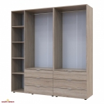 Шафа Дорос Гелар дуб сонома 5 дверна 193,7 см 3