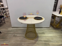 Стол круглый раскладной MebliRoMax Rondo slide / Рондо Слайд D900 3