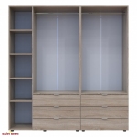 Шафа Дорос Гелар дуб сонома 5 дверна 193,7 см 2