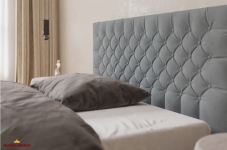 Ліжко м'яке з натурального дерева ArborDrev Каліфорнія Сосна 4