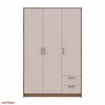 Шафа для одягу Дорос Ронді кашемір 3 дверна 121 см 2