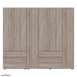 Шафа Дорос Гелар дуб сонома 6 дверна 232,5 см 4