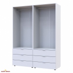 Комплект Дорос Гелар білий 2+2 ДСП 155 см 2