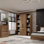 Шкаф распашной комбинированный двухдверный Art In Head №9 Light, ширина 160 см 1 Шкаф распашной комбинированный двухдверный Art In Head №9 Light, ширина 160 см 1