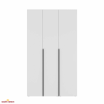 Шкаф распашной комбинированный трёхдверный Art In Head №12 Light, ширина 120 см 5 Шкаф распашной комбинированный трёхдверный Art In Head №12 Light, ширина 120 см 5