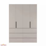 Шкаф распашной комбинированный четырёхдверный Art In Head №10 Light, ширина 160 см 5 Шкаф распашной комбинированный четырёхдверный Art In Head №10 Light, ширина 160 см 5