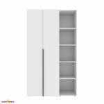 Шкаф распашной комбинированный двухдверный Art In Head №11 Light, ширина 120 см 5 Шкаф распашной комбинированный двухдверный Art In Head №11 Light, ширина 120 см 5