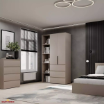 Шкаф распашной комбинированный 2-дверный Art In Head №7 Light 120 см 3