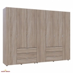 Шафа Дорос Гелар дуб сонома 7 дверна 271,2 см 5