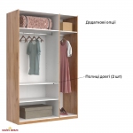 Шкаф-купе 2.0 зеркало Рома 1