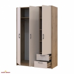 Шафа для одягу Дорос Ронді кашемір 3 дверна 121 см 0