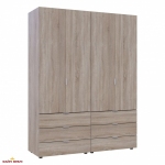 Шафа Дорос Гелар дуб сонома 4-х дверна 155 см 5