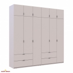 Шафа для одягу Дорос Лукас кашемір 3+3 ДСП 240 см 5