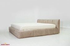 Ліжко м'яке двоспальне з підйомним механізмом Шик Галичина Бонні Слім 5