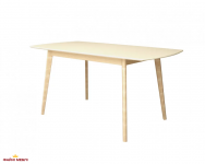 Стол Exen II / Эксен II Интарсио Кремовый Раскладной 120/160 см 1