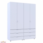 Комплект Дорос Гелар білий 2+2 ДСП 155 см 4