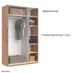 Шкаф-купе 2.0 зеркало Рома 8