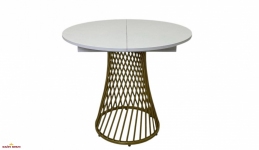 Стол круглый раскладной MebliRoMax Rondo slide / Рондо Слайд D900 11