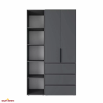 Шкаф распашной комбинированный 2-дверный Art In Head №7 Light 120 см 4