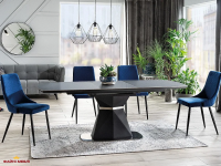 Стул Piano B Velvet синий 2