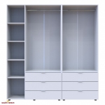 Шафа Дорос Гелар білий 5 дверна 193,7 см 2