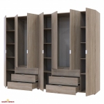 Шафа Дорос Гелар дуб сонома 7 дверна 271,2 см 0