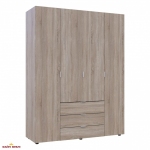 Шафа Дорос Гелар дуб сонома з Етажеркою 4-х дверна 193,2 см 3