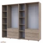 Шафа Дорос Гелар дуб сонома 6 дверна 232,5 см 3