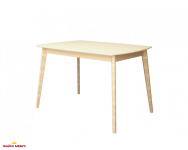 Стол Exen II / Эксен II Интарсио Кремовый Раскладной 120/160 см 0