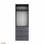 Шкаф распашной комбинированный 2-дверный Art In Head №7 Light 120 см 7