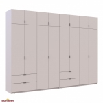 Шафа для одягу Дорос Лукас кашемір 4+4 ДСП 320 см 5
