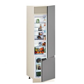 Шкаф П60.214.2Д под встроенный холодильник Альфа-ручка