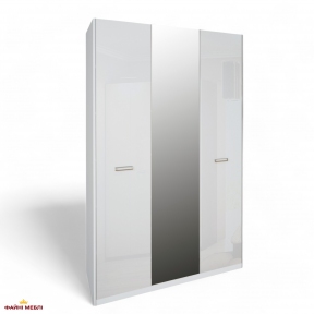 Шкаф 3Д с зеркалом Белла