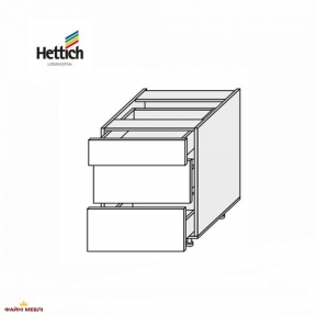 Секция нижняя 80Н3ШХ/820 Pro Hettich Миллениум WG