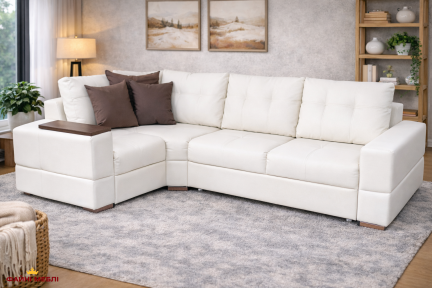 Угловой диван раскладной софа Шериданс Мебель Стиль 312 х 234 см