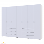 Шафа Дорос Гелар білий 7 дверна 271,2 см