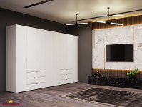 Шафа Дорос Гелар білий 8 дверна 310 см