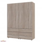 Шафа Дорос Гелар дуб сонома 4-х дверна 155 см