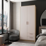 Шкаф для одежды Дорос Ронди кашемир 2 дверный 82 см