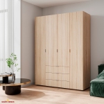 Шафа Дорос Гелар дуб сонома з Етажеркою 4-х дверна 193,2 см