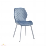 Стул N-54 голубой топаз велюр + белый